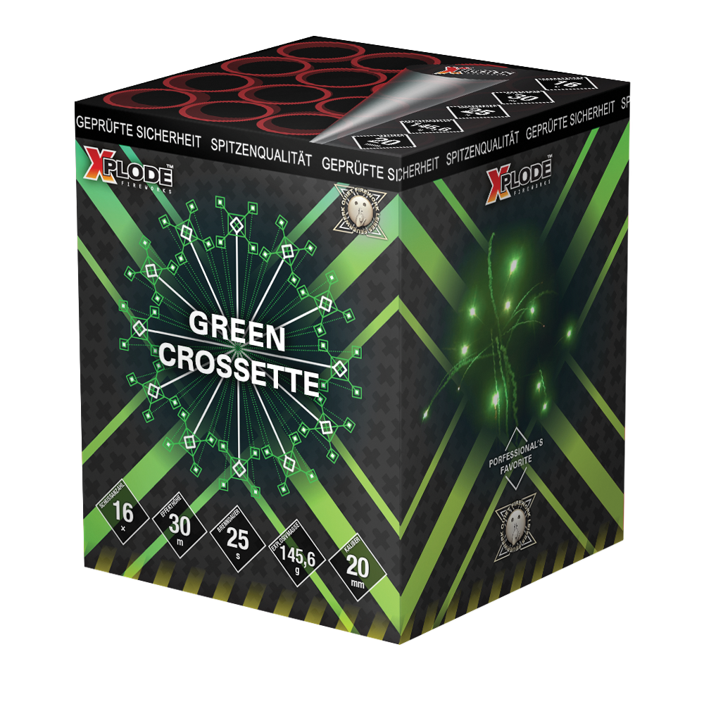 Green Crosette 