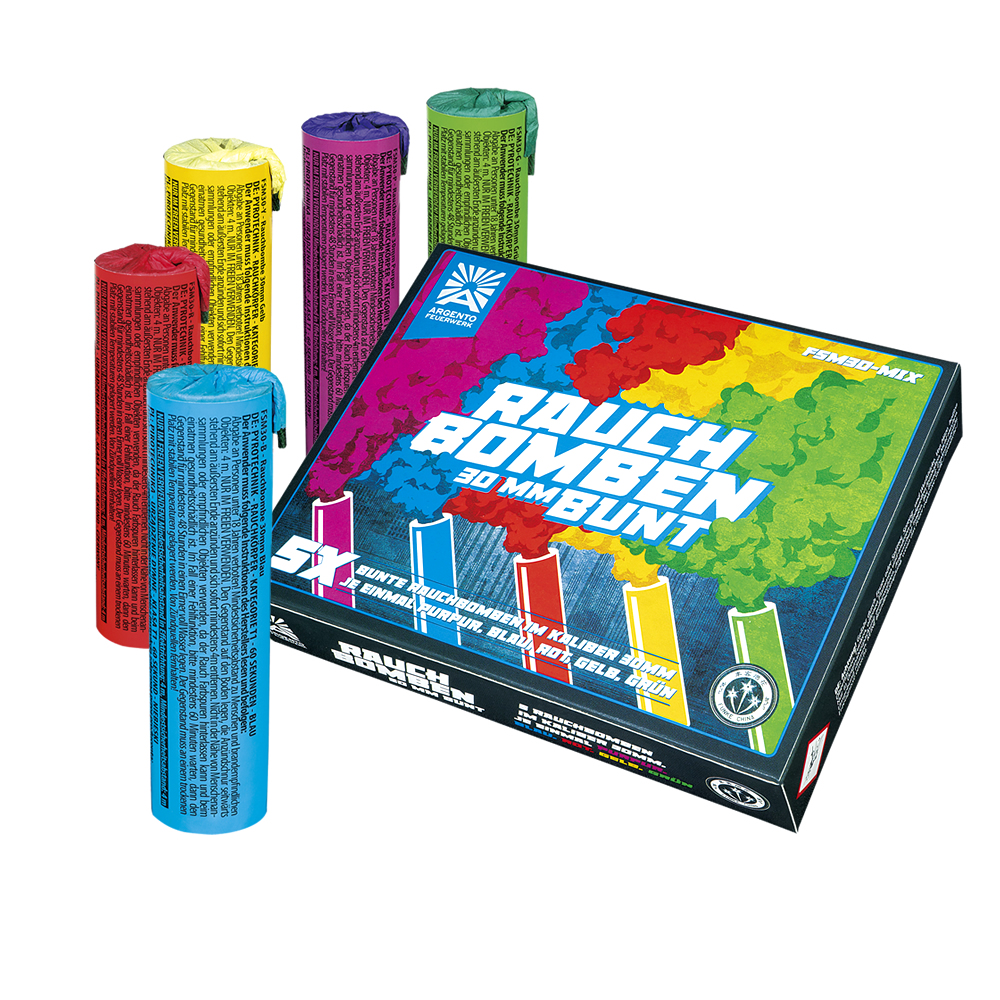 Rauchbomben Bunt 30mm Rauchbomben Bunt 30mm