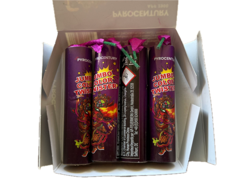 Jumbo Color Twister Bodenwirbel